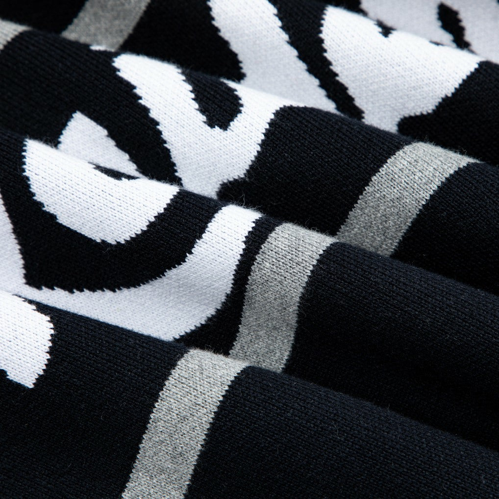 Las Vegas Raiders GOLF WANG Jacquard Pullover Sweater - Black sale