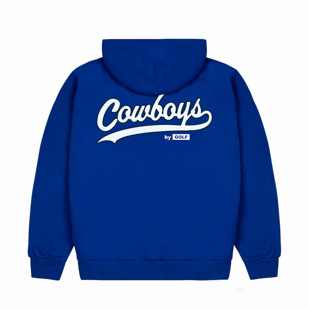 Dallas Cowboys GOLF WANG Cutout Pullover Hoodie - Royal discount