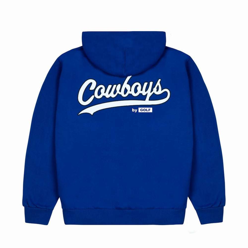 Dallas Cowboys GOLF WANG Cutout Pullover Hoodie - Royal discount