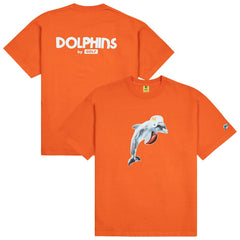Miami Dolphins GOLF WANG Cutout T-Shirt - Orange sale