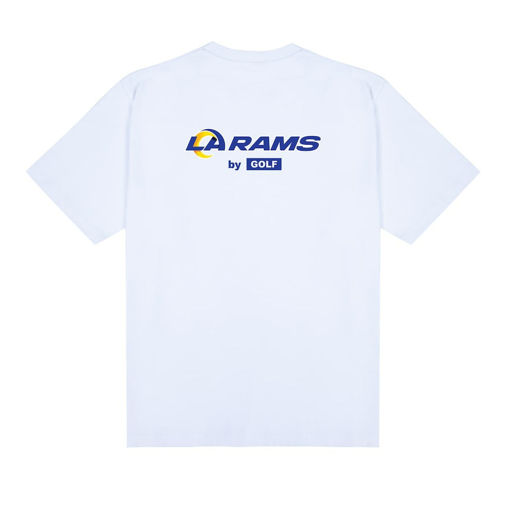 Los Angeles Rams GOLF WANG Cutout T-Shirt - White for sale