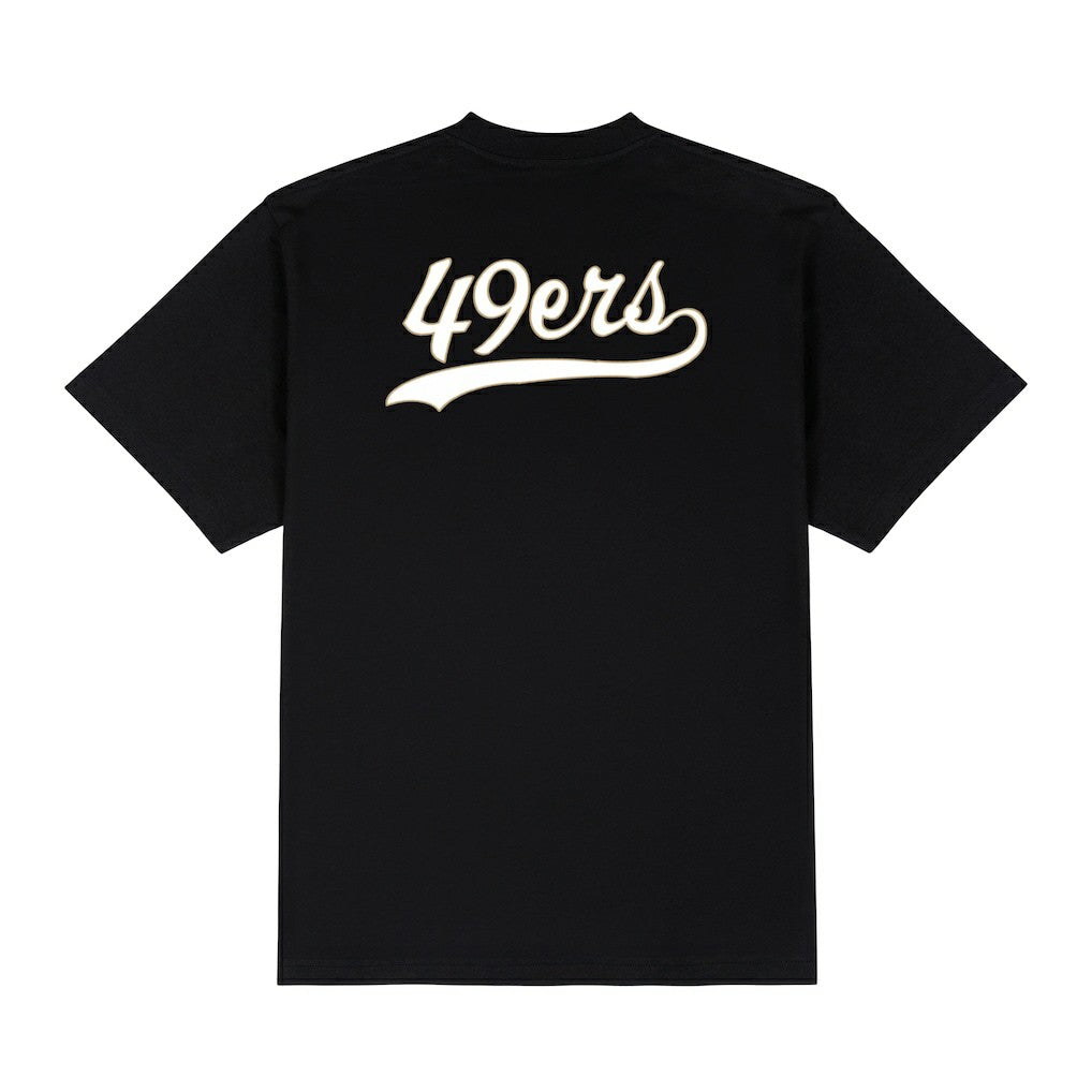 San Francisco 49ers GOLF WANG Cutout T-Shirt - Black sale