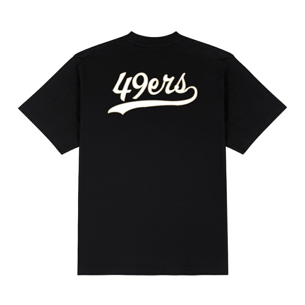 San Francisco 49ers GOLF WANG Cutout T-Shirt - Black sale