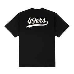 San Francisco 49ers GOLF WANG Cutout T-Shirt - Black sale