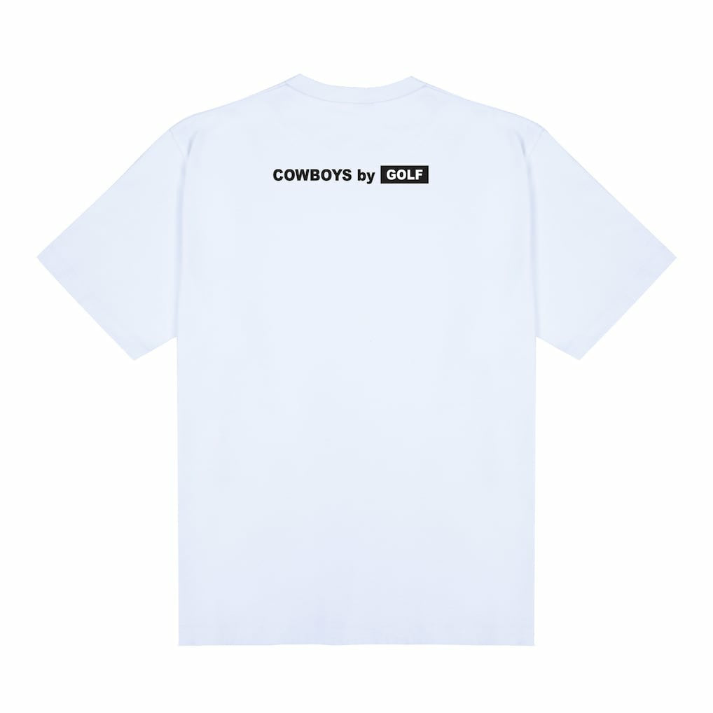 Dallas Cowboys GOLF WANG Bobblehead T-Shirt - White discount