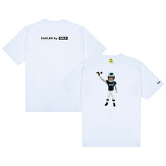 Philadelphia Eagles GOLF WANG Bobblehead T-Shirt - White discount