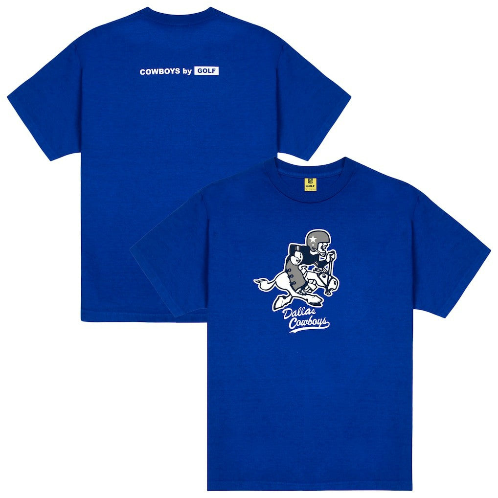 Dallas Cowboys GOLF WANG Motto T-Shirt - Blue outlet