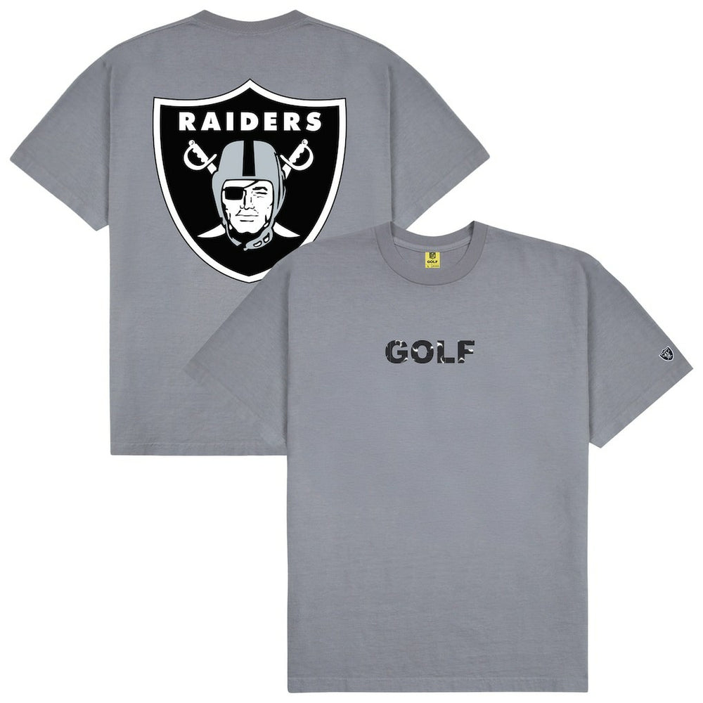 Las Vegas Raiders GOLF WANG Motto T-Shirt - Silver discount