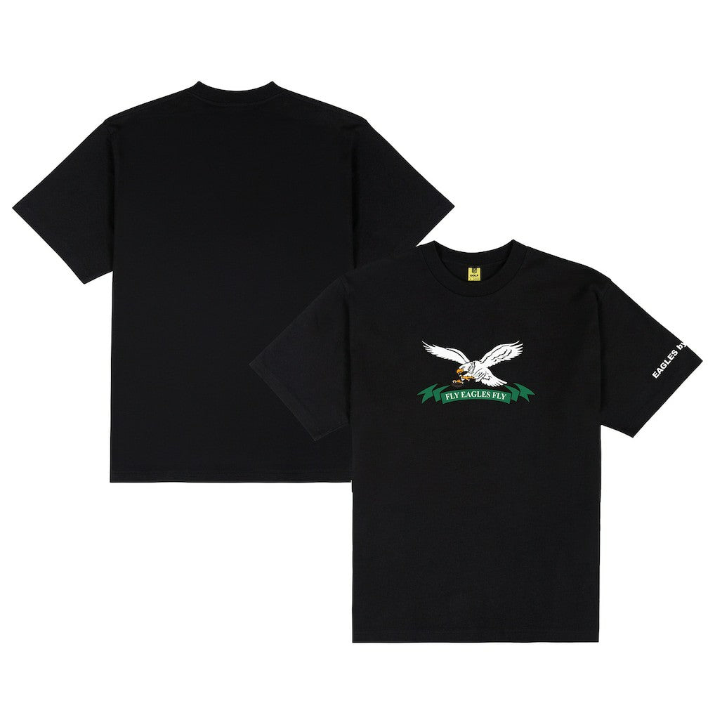 Philadelphia Eagles GOLF WANG Fly Eagles Fly T-Shirt - Black on sale