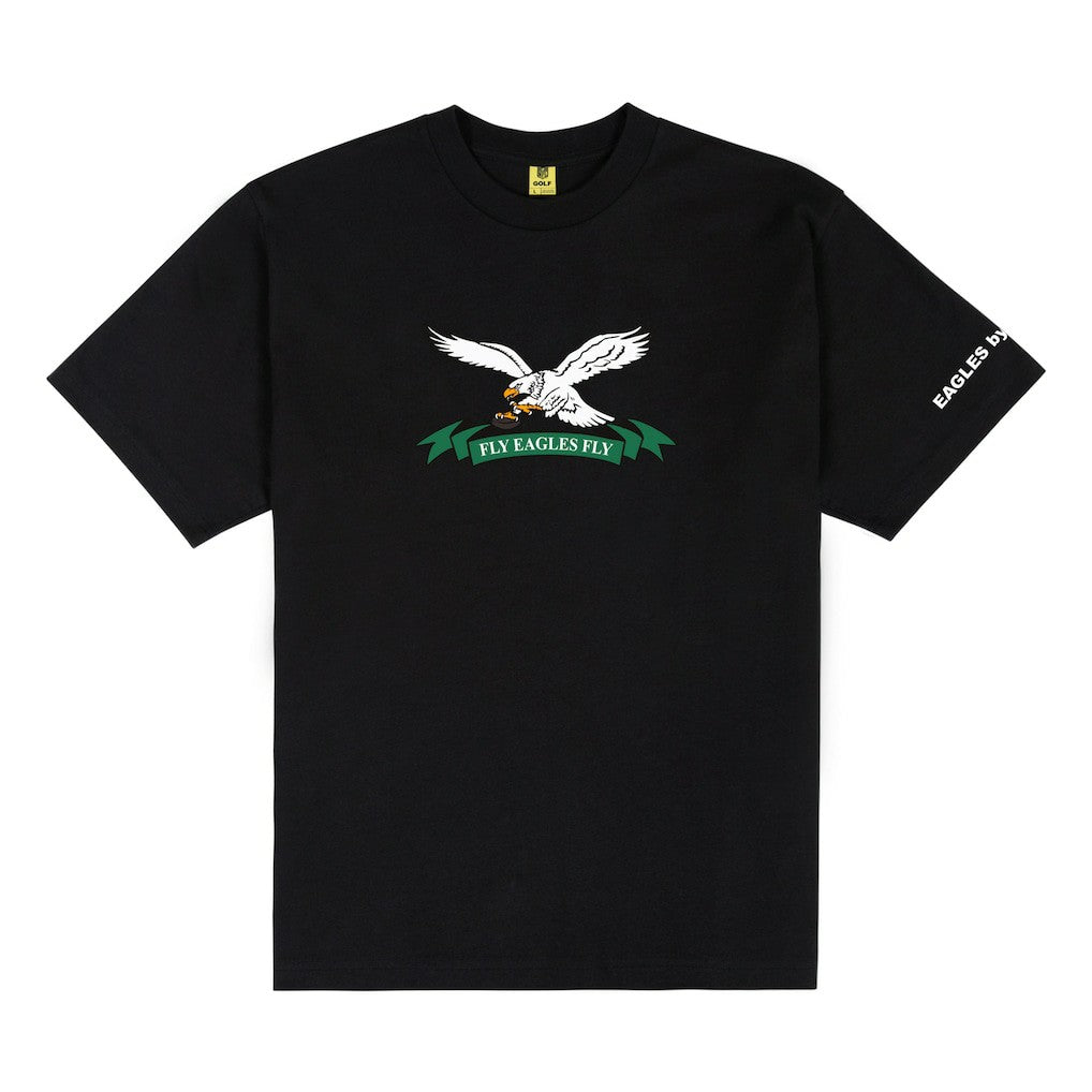 Philadelphia Eagles GOLF WANG Fly Eagles Fly T-Shirt - Black on sale