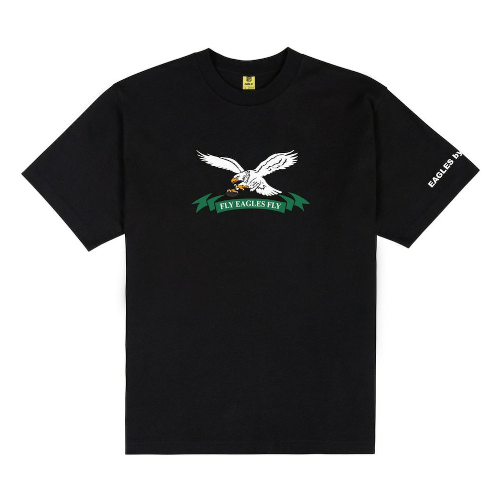 Philadelphia Eagles GOLF WANG Fly Eagles Fly T-Shirt - Black on sale