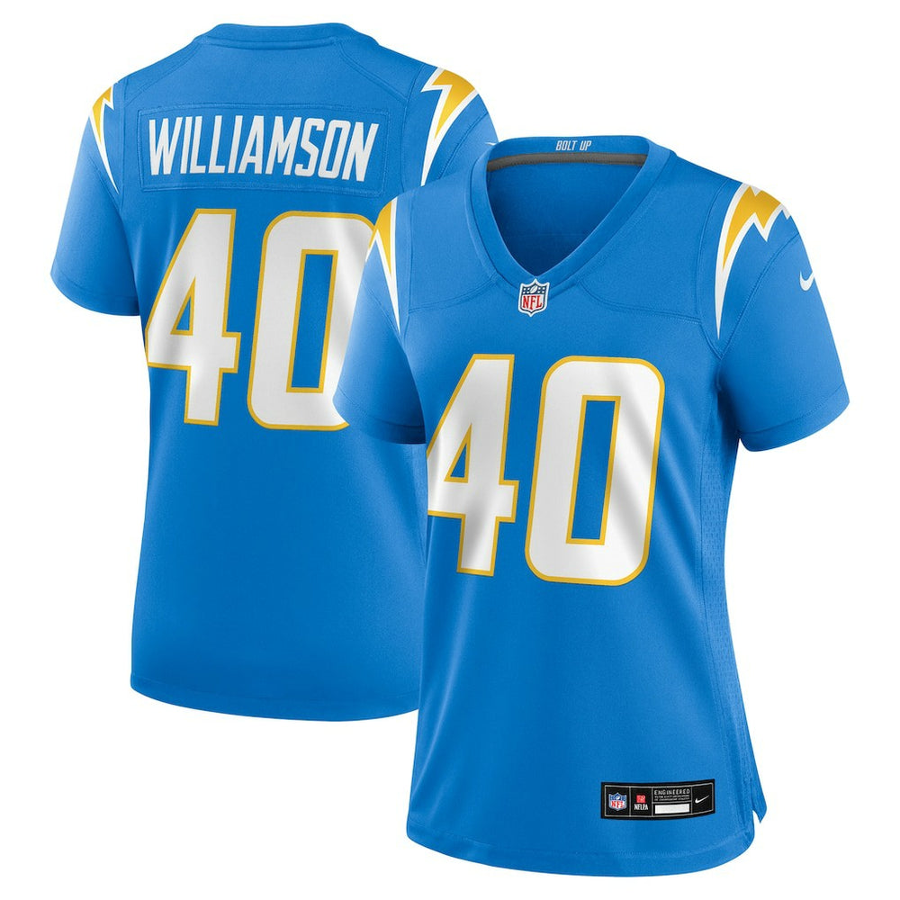 Kendall Williamson Los Angeles Chargers Women's Team Game Jersey - Powder Blue | Nike cheap