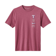 Texas Rangers TravisMathew Sunset Slam 2.0 T-Shirt - Heather Red
