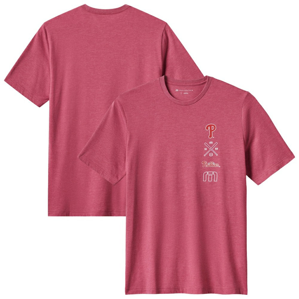 Philadelphia Phillies TravisMathew Sunset Slam 2.0 T-Shirt - Red