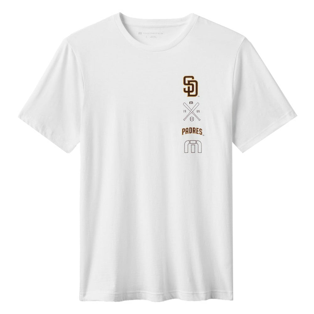 San Diego Padres TravisMathew Sunset Slam 2.0 T-Shirt - White