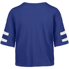 Indianapolis Colts '47 Women's Premier Scout Cropped V-Neck T-Shirt - Royal outlet