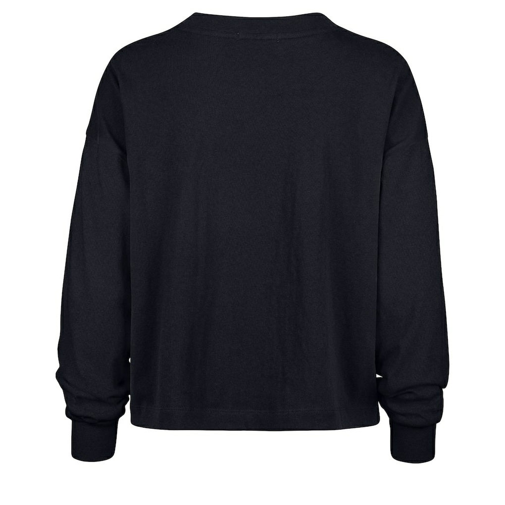 New England Patriots '47 Women's Muse Sydney Long Sleeve Cropped T-Shirt - Navy on sale