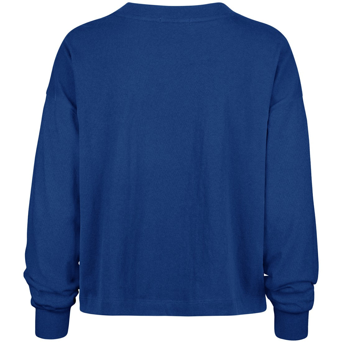 New York Giants '47 Women's Muse Sydney Long Sleeve Cropped T-Shirt - Royal on sale