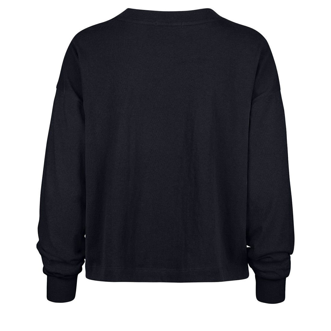 Seattle Seahawks '47 Women's Muse Sydney Long Sleeve Cropped T-Shirt - College Navy online