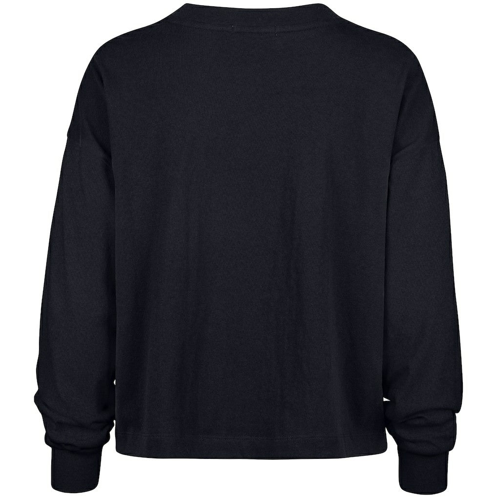 Chicago Bears '47 Women's Muse Sydney Long Sleeve Cropped T-Shirt - Navy sale