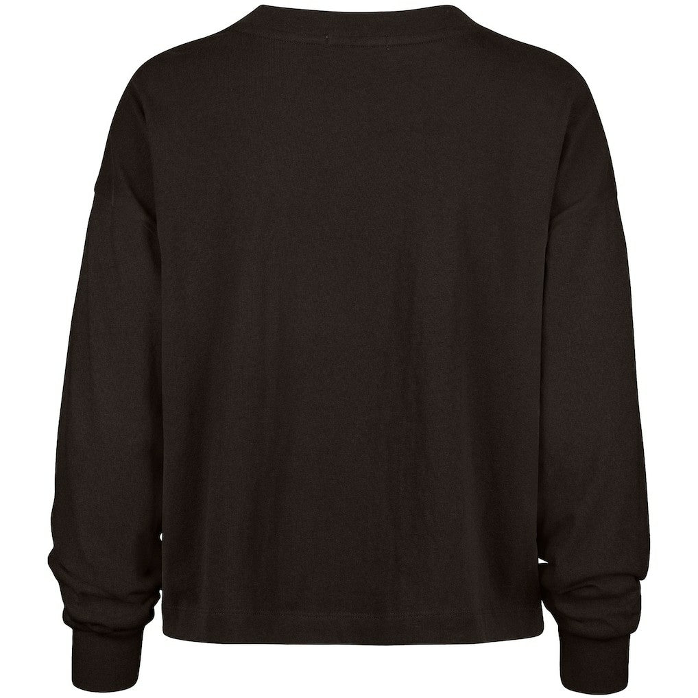 Cleveland Browns '47 Women's Muse Sydney Long Sleeve Cropped T-Shirt - Brown sale