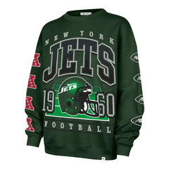 New York Jets '47 Women's Go Big Oversized Pullover Sweatshirt - Green on sale