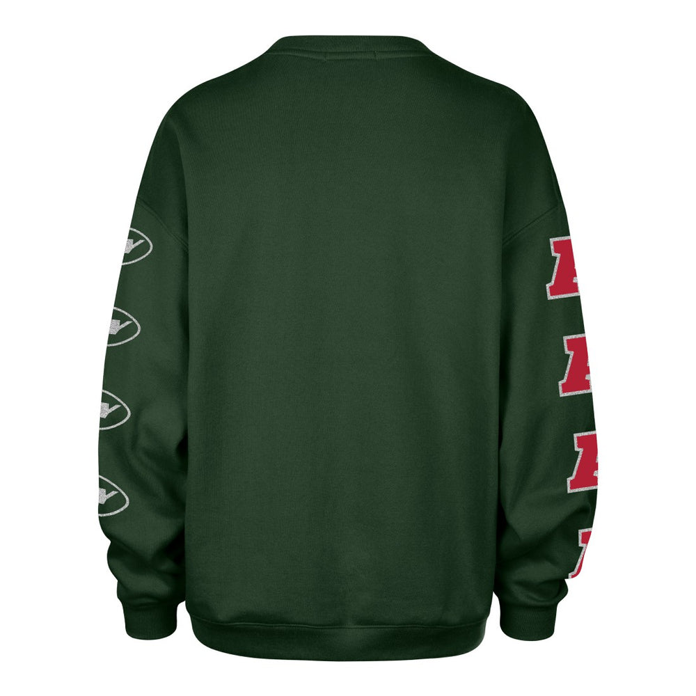 New York Jets '47 Women's Go Big Oversized Pullover Sweatshirt - Green on sale
