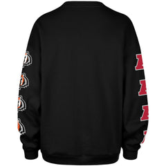 Cincinnati Bengals '47 Women's Go Big Oversized Pullover Sweatshirt - Black outlet
