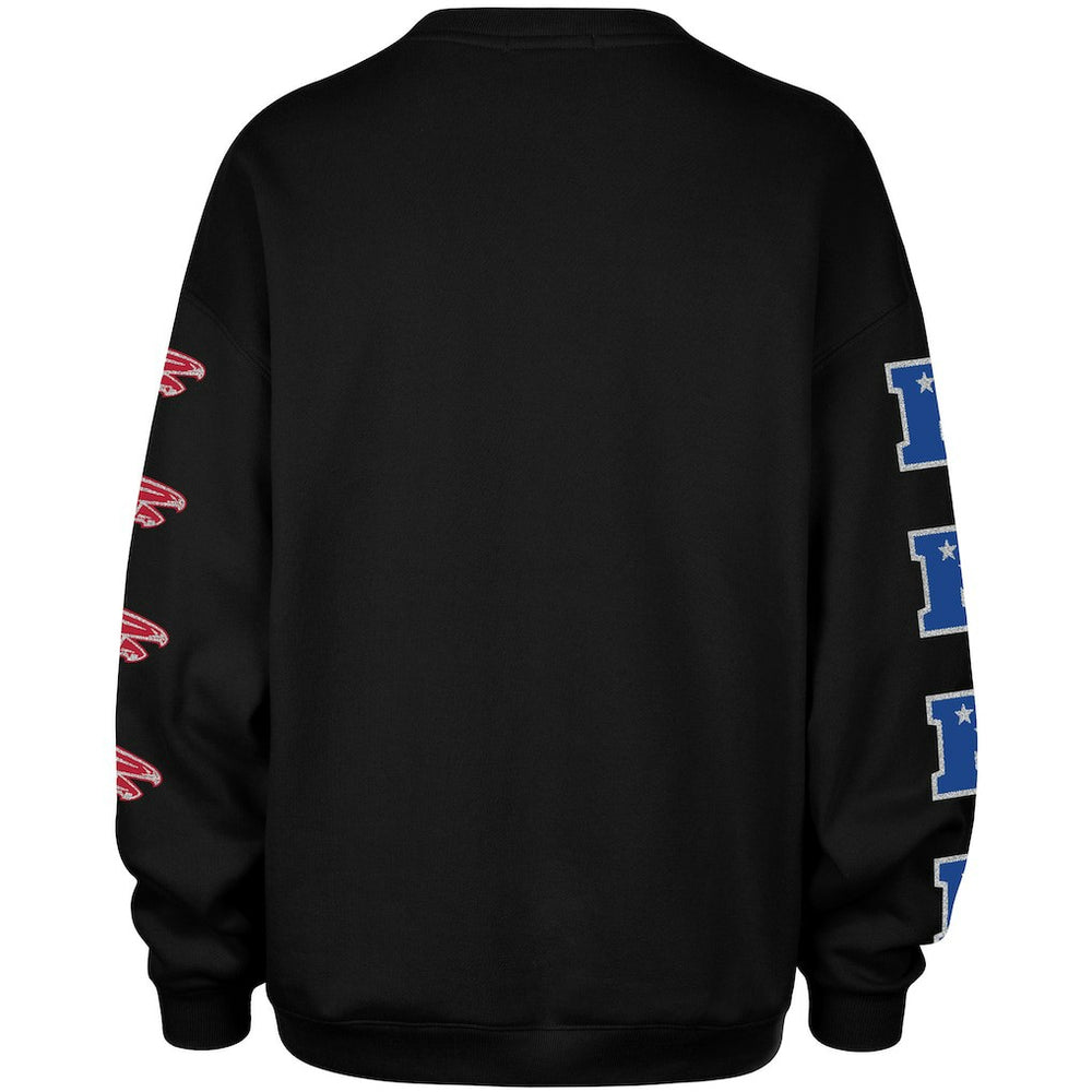 Atlanta Falcons '47 Women's Go Big Oversized Pullover Sweatshirt - Black sale