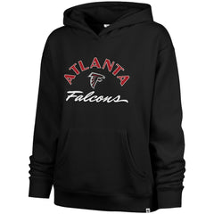 Atlanta Falcons '47 Women's Whirlwind Naomi Pullover Hoodie - Black discount