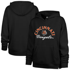 Cincinnati Bengals '47 Women's Whirlwind Naomi Pullover Hoodie - Black sale
