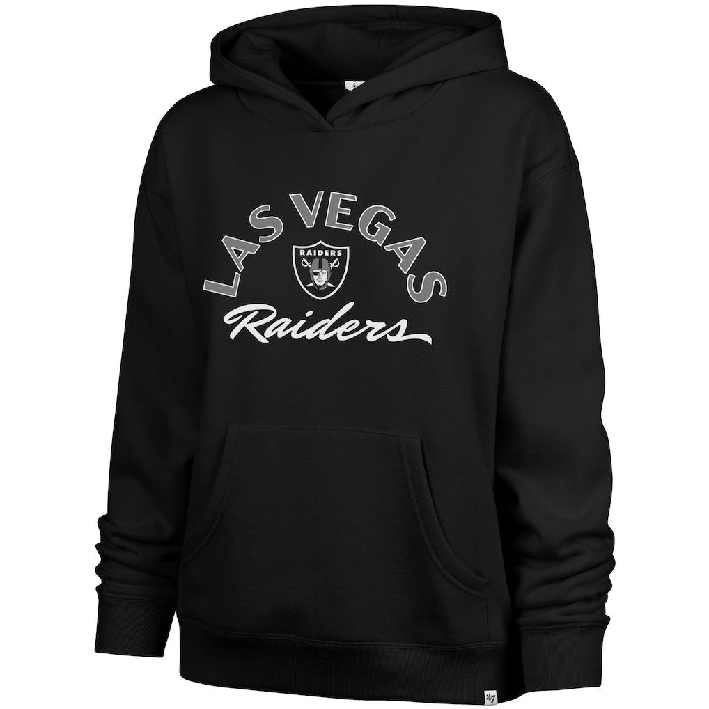 Las Vegas Raiders '47 Women's Whirlwind Naomi Pullover Hoodie - Black online