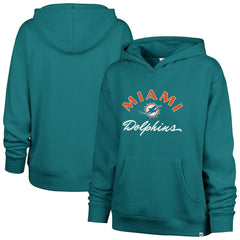Miami Dolphins '47 Women's Whirlwind Naomi Pullover Hoodie - Aqua online