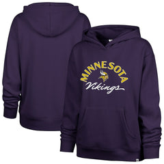 Minnesota Vikings '47 Women's Whirlwind Naomi Pullover Hoodie - Purple discount