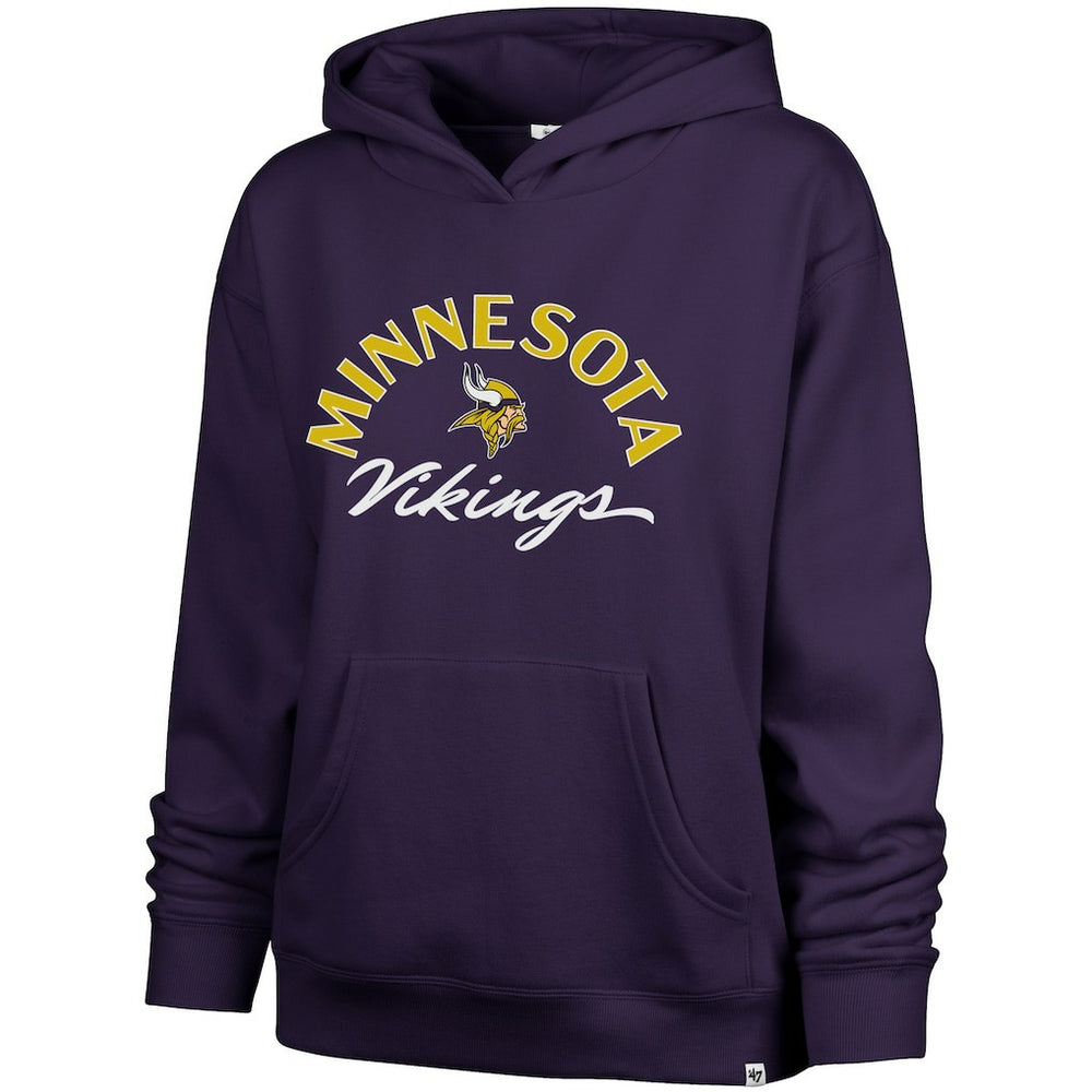 Minnesota Vikings '47 Women's Whirlwind Naomi Pullover Hoodie - Purple discount