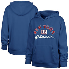 New York Giants '47 Women's Whirlwind Naomi Pullover Hoodie - Royal sale
