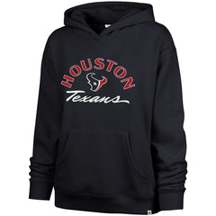 Houston Texans '47 Women's Whirlwind Naomi Pullover Hoodie - Navy on sale