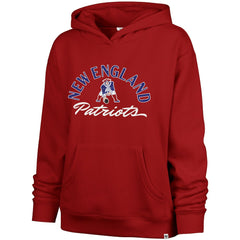 New England Patriots '47 Women's Whirlwind Naomi Pullover Hoodie - Red cheap