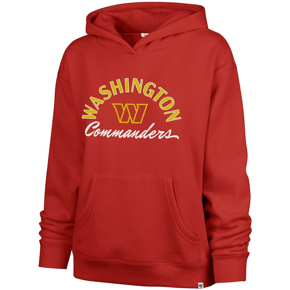 Washington Commanders '47 Women's Whirlwind Naomi Pullover Hoodie - Red on sale
