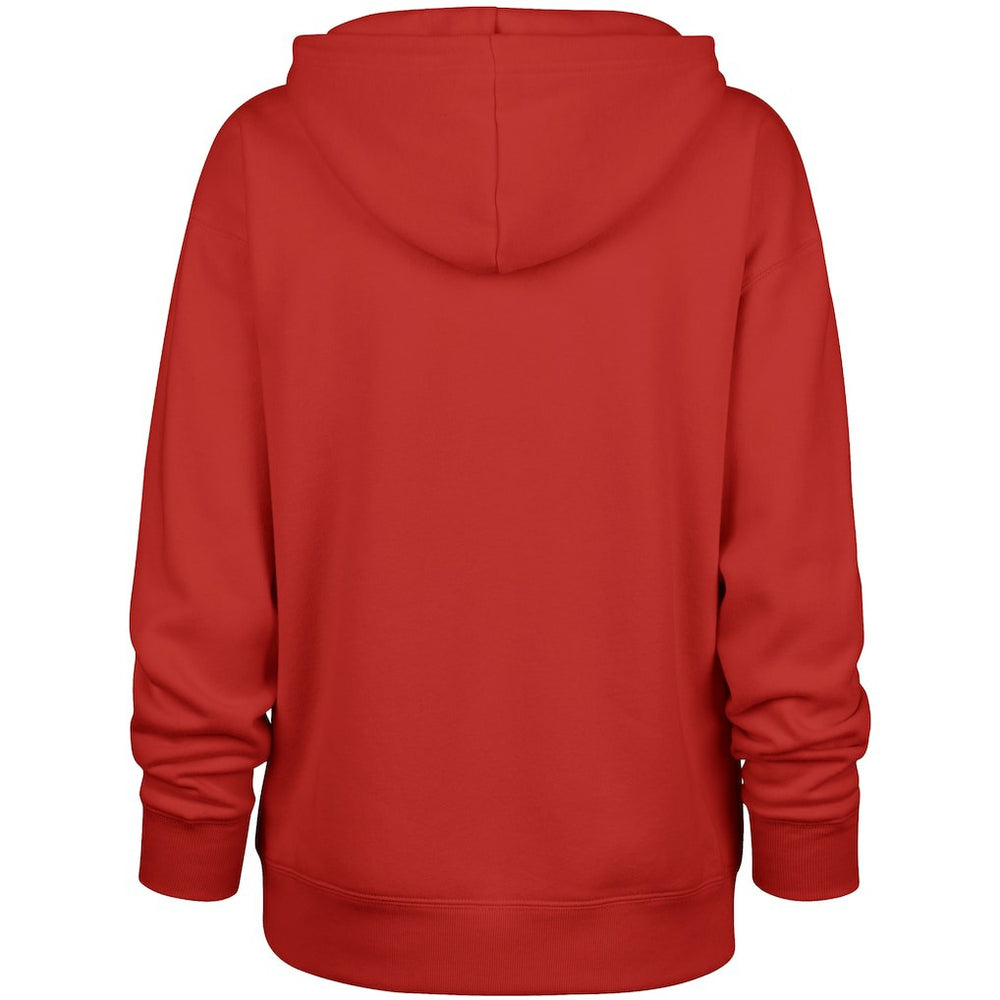 Washington Commanders '47 Women's Whirlwind Naomi Pullover Hoodie - Red on sale