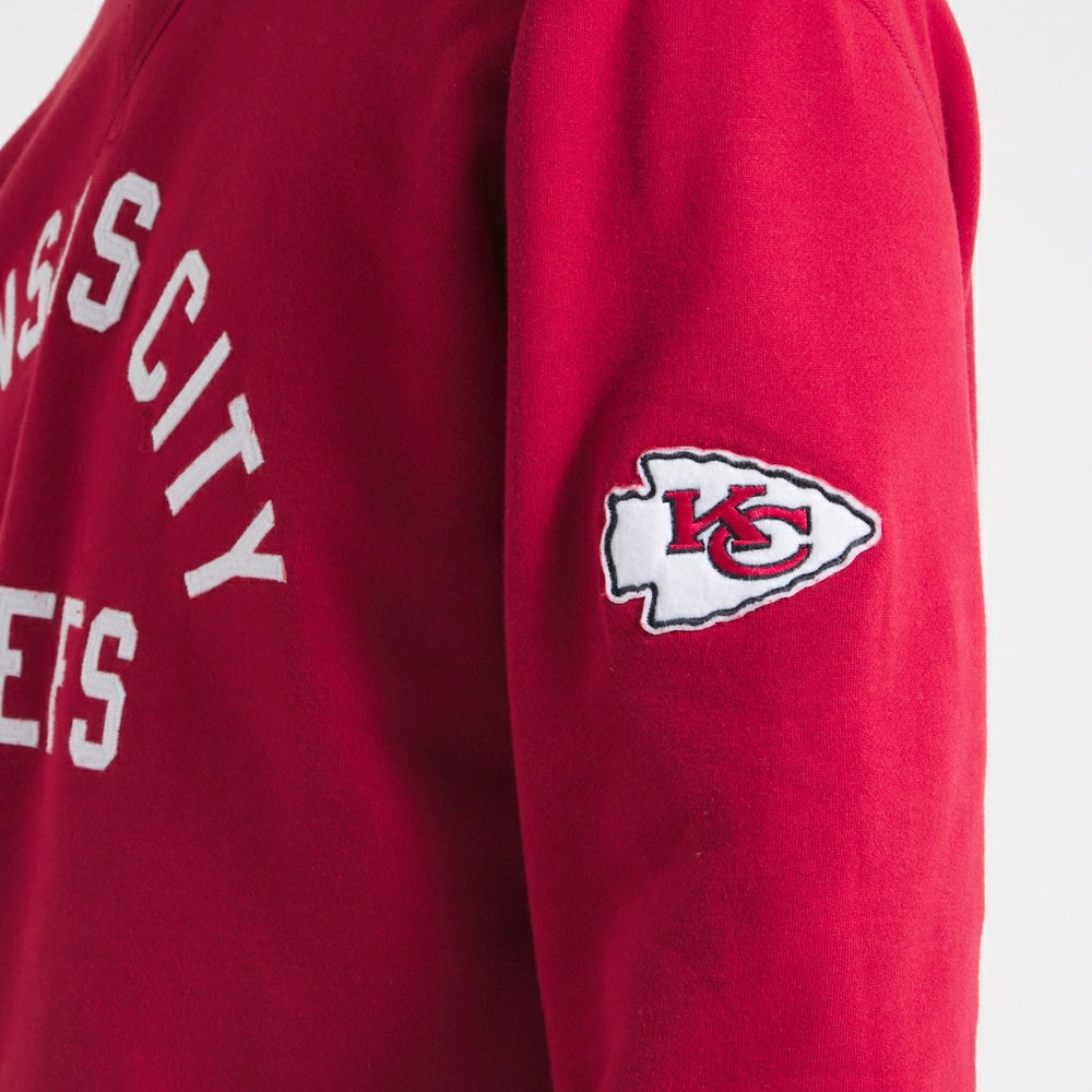 Kansas City Chiefs x Todd Snyder Relaxed Canadian Fleece Crew - Red for sale