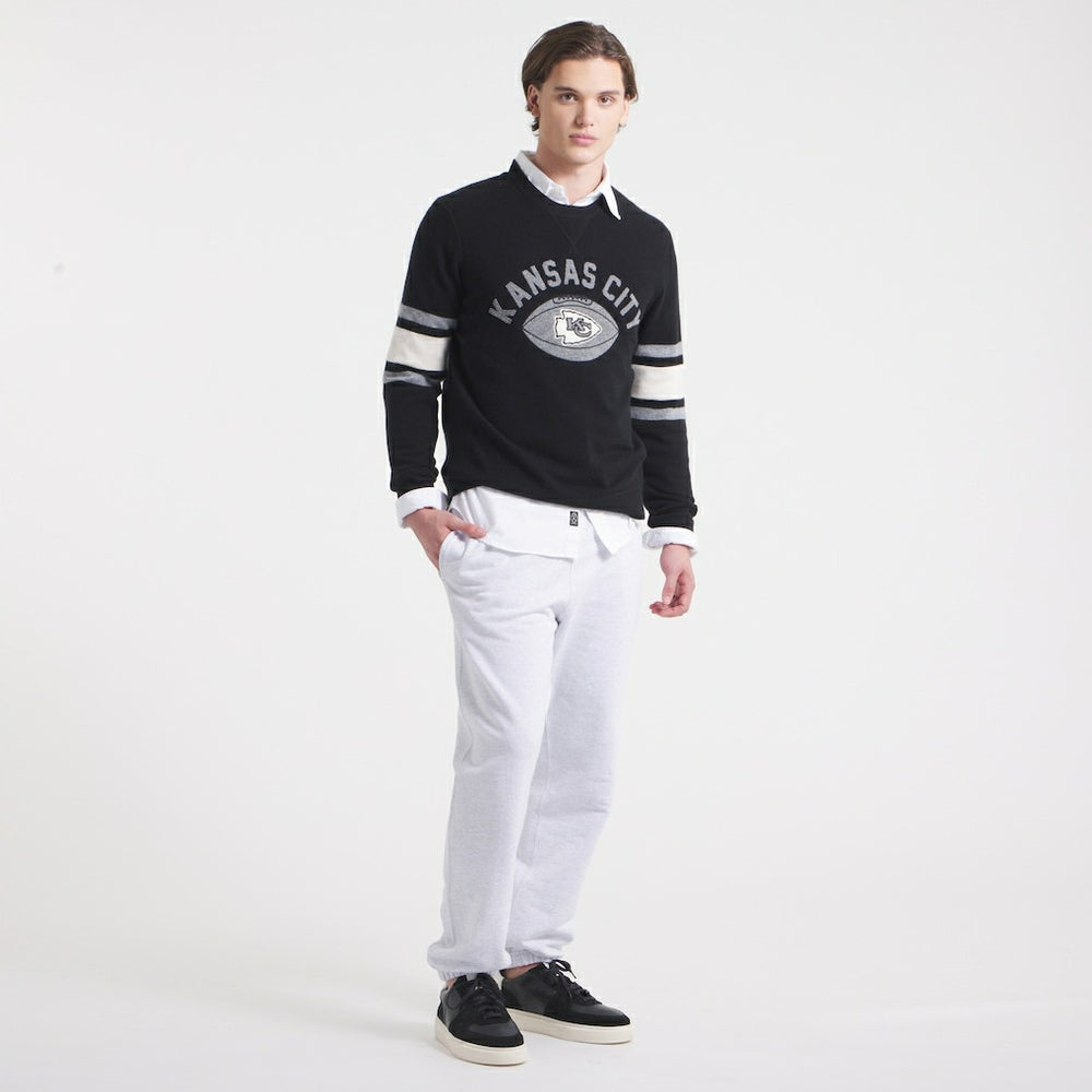 Kansas City Chiefs x Todd Snyder Cashmere Crew Sweater - Black discount