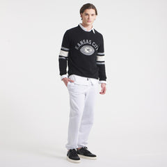 Kansas City Chiefs x Todd Snyder Cashmere Crew Sweater - Black discount