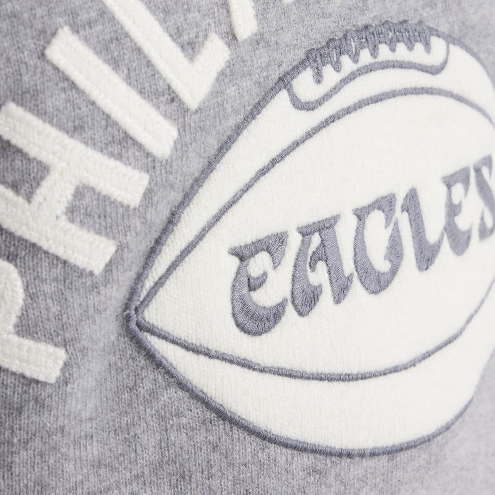 Philadelphia Eagles x Todd Snyder Cashmere Crew Sweater - Heather Gray cheap