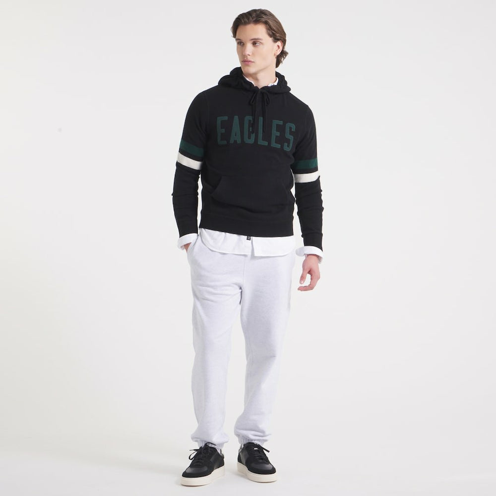 Philadelphia Eagles x Todd Snyder Cashmere Hoodie Sweater - Black for sale
