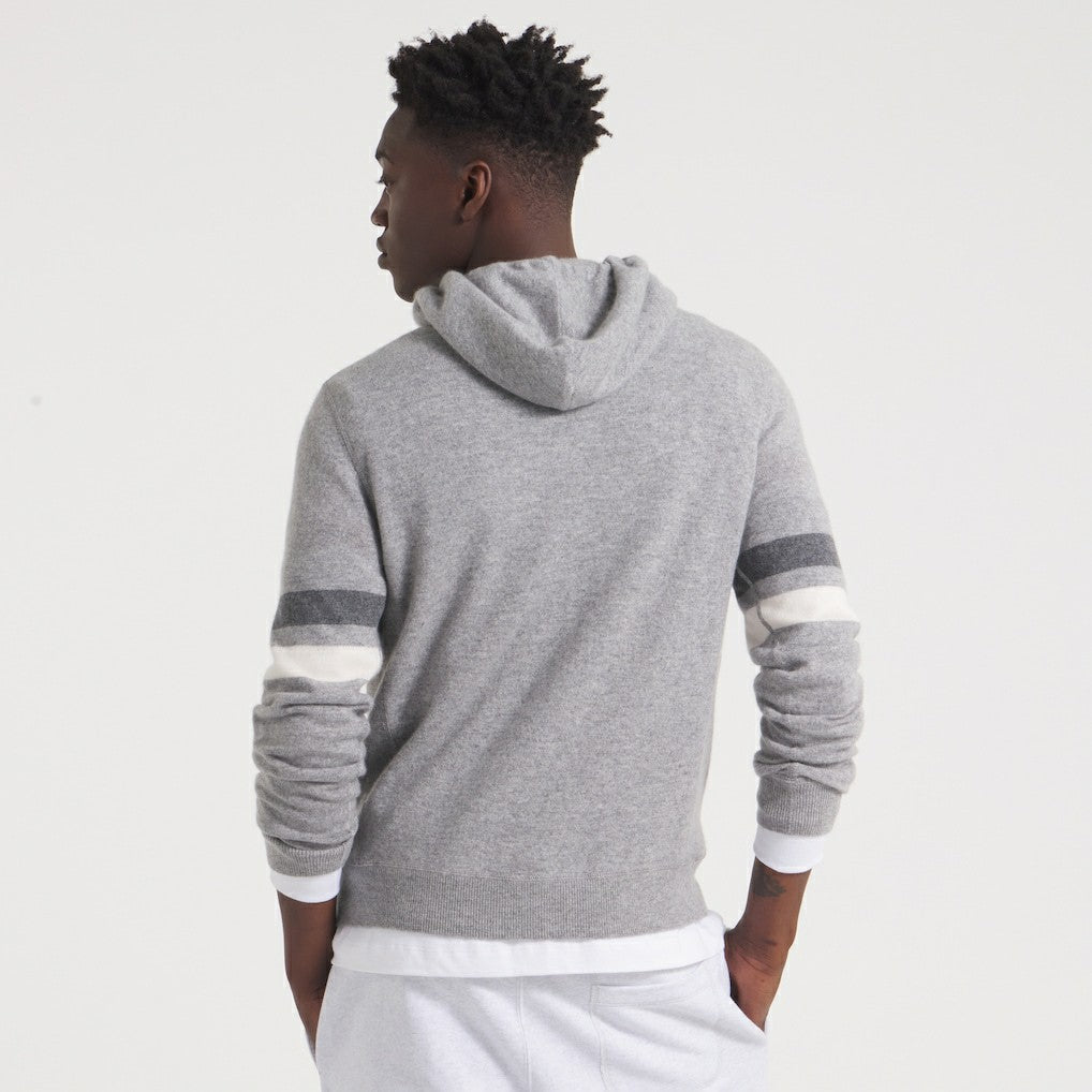 New York Giants x Todd Snyder Cashmere Hoodie Sweater - Heather Charcoal online
