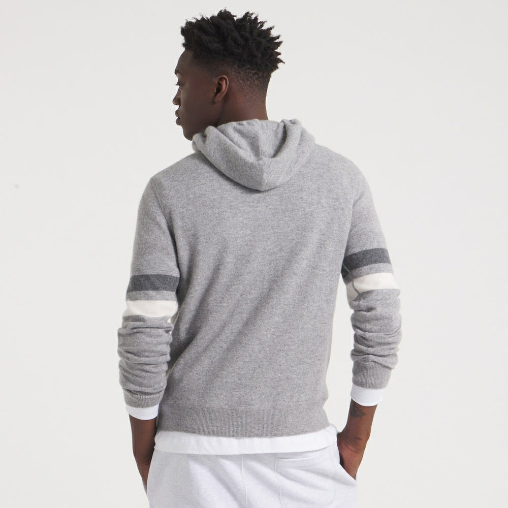 New York Giants x Todd Snyder Cashmere Hoodie Sweater - Heather Charcoal online