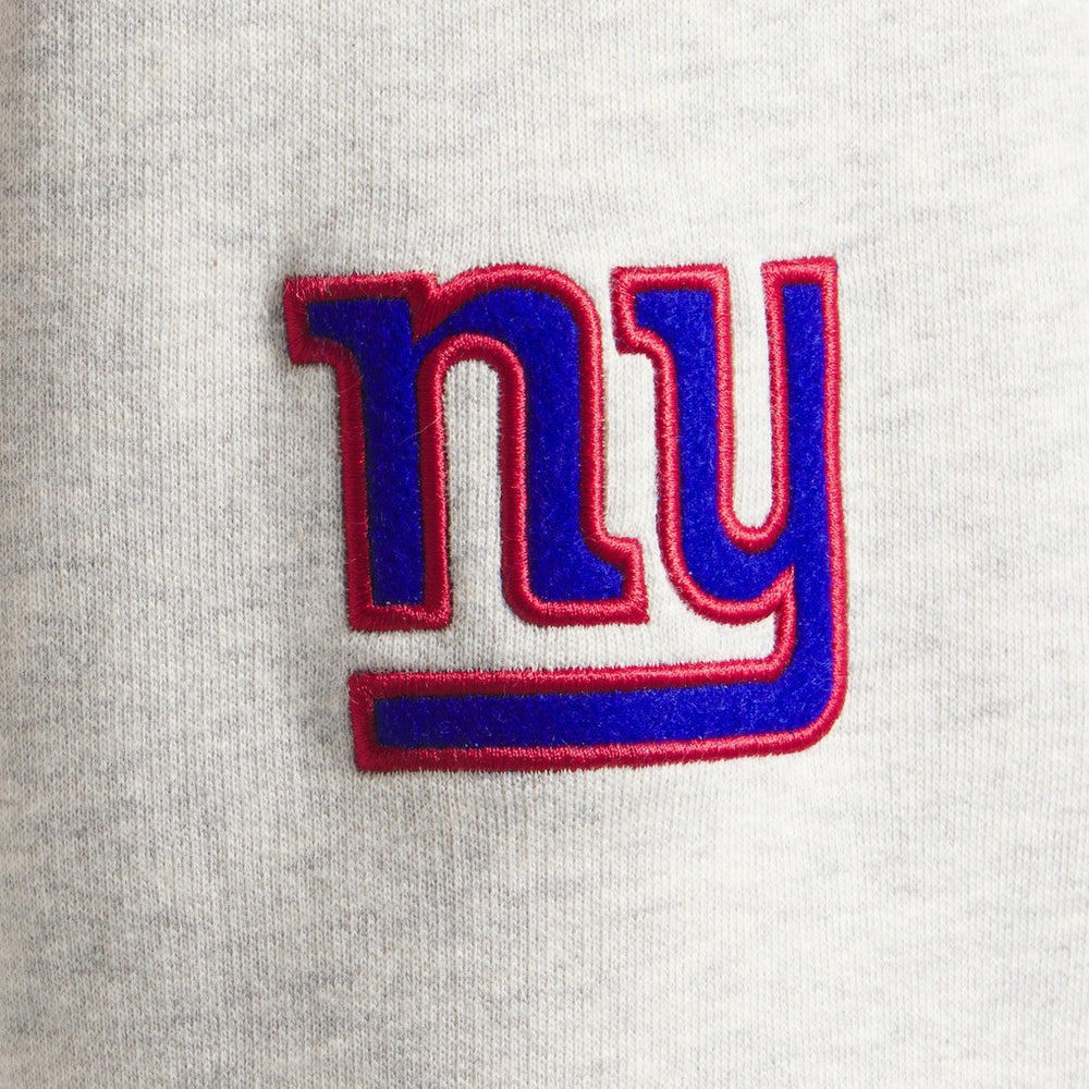 New York Giants x Todd Snyder Relaxed Canadian Fleece Turtleneck - Oatmeal discount