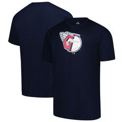 Cleveland Guardians Profile Big & Tall Primary Logo T-Shirt - Navy