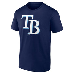 Tampa Bay Rays Profile Big & Tall Primary Logo T-Shirt - Navy